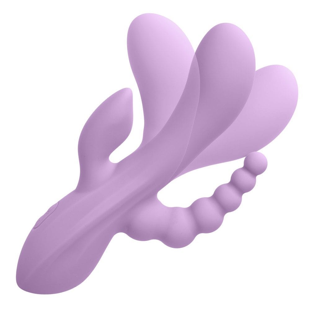CALEXOTICS Rabbit Vibrators Calexotics Flex Bend & Hold Triple Rumbler