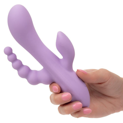 CALEXOTICS Rabbit Vibrators Calexotics Flex Bend & Hold Triple Rumbler