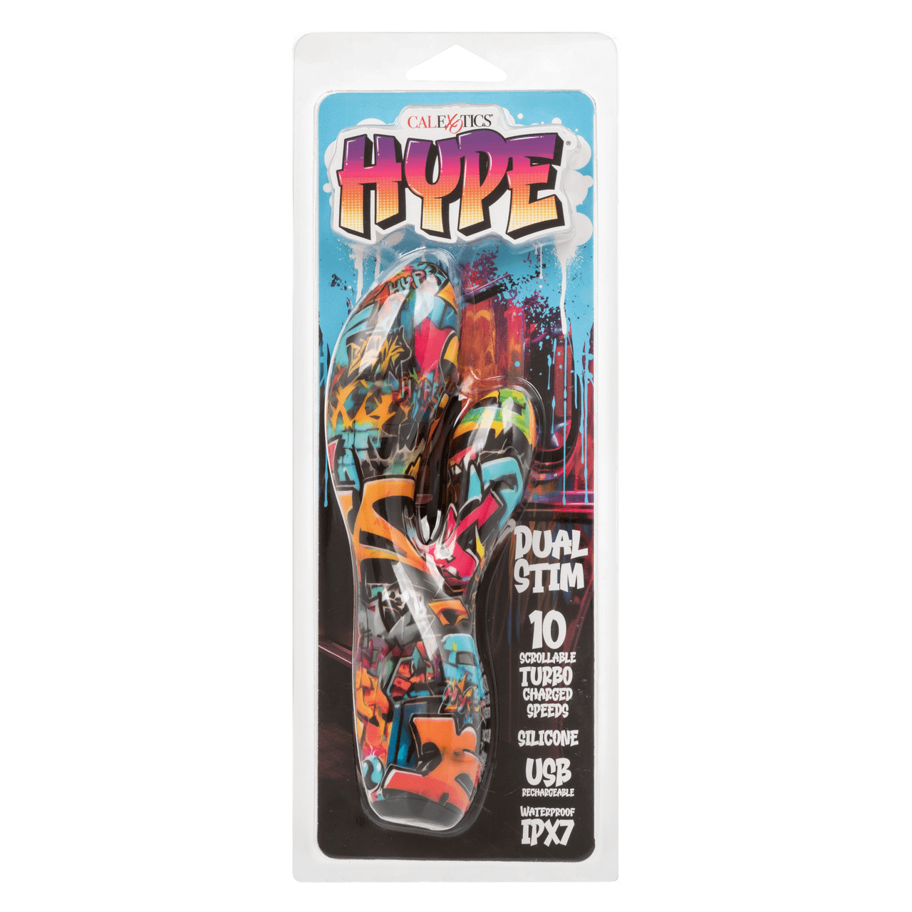 CALEXOTICS Vibrators Calexotics Hype Dual Stim Vibrator
