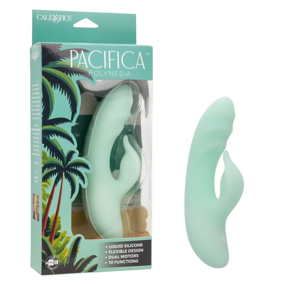 CALEXOTICS Rabbit Vibrators Calexotics Pacifica Polynesia Dual Stimulator