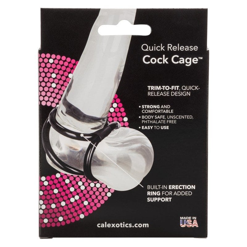CALEXOTICS Cock Rings Calexotics Quick Release Cock Cage