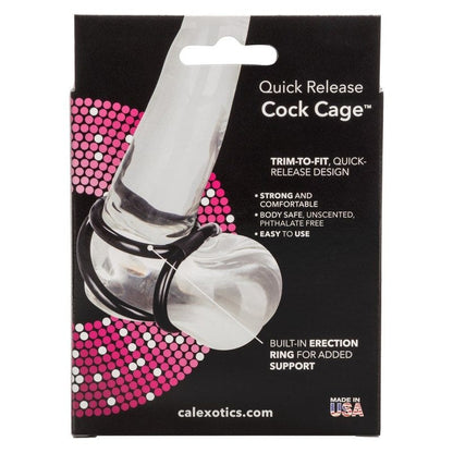 CALEXOTICS Cock Rings Calexotics Quick Release Cock Cage