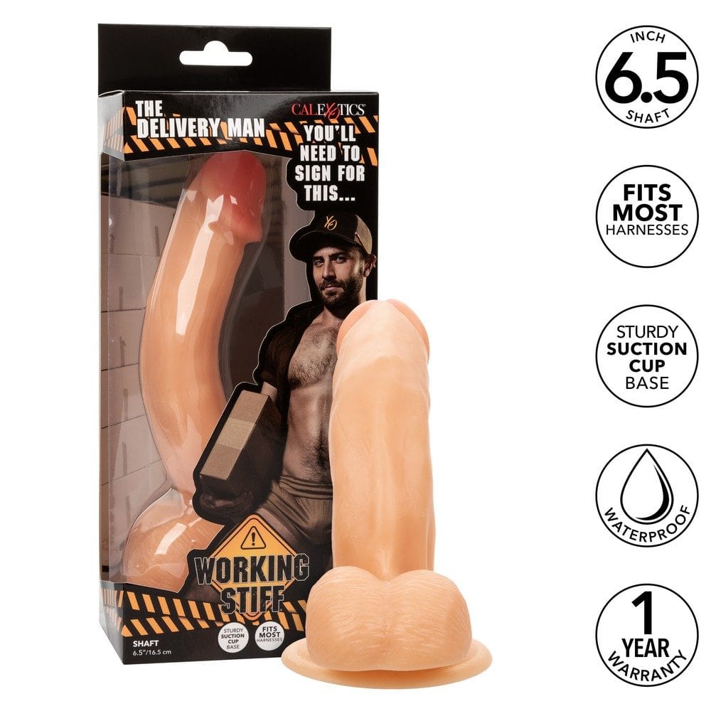 CALEXOTICS Dildos Calexotics Working Stiff The Delivery Man Dildo