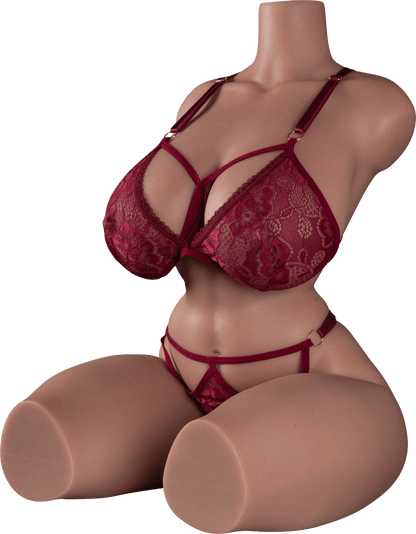 Dripana sex doll Dripana Camila 75cm H-Cup Sex Torso Tan