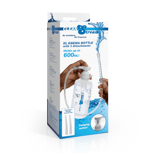 Clean Stream Douche/Enema Clean Stream XL Enema Bottle with 3 Attachments
