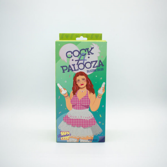 Natalie's Toybox Cock-A-Palooza Confetti Silicone Dildo - XOXTOYS