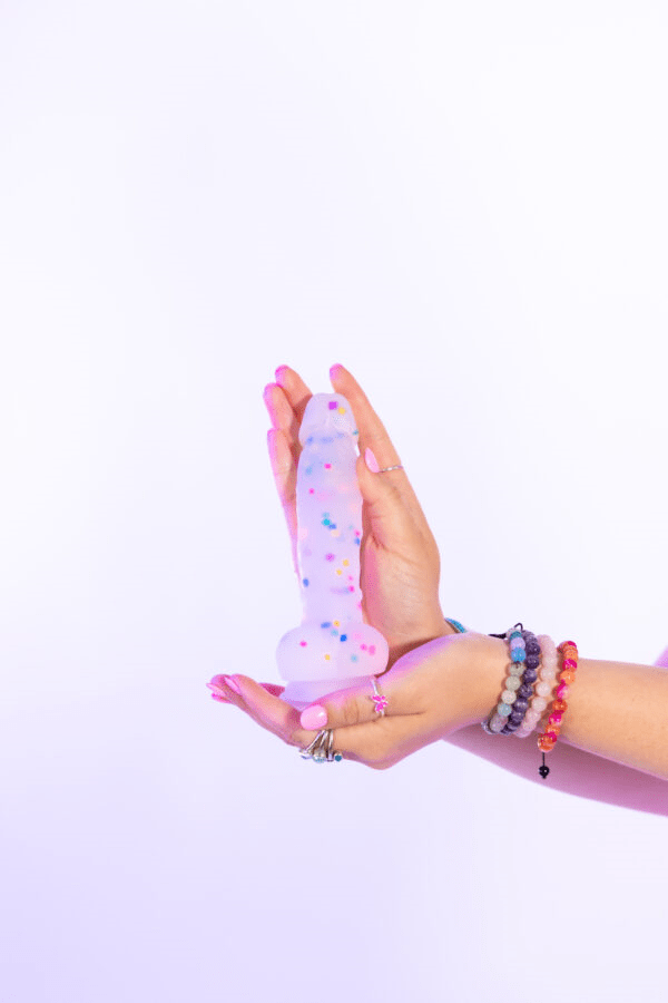 Natalie's Toybox Dildos Natalie's Toybox Cock-A-Palooza Confetti Silicone Dildo