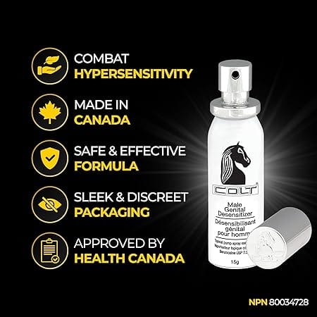 Colt Male Enhancement Colt Desensitizer Spray for Men