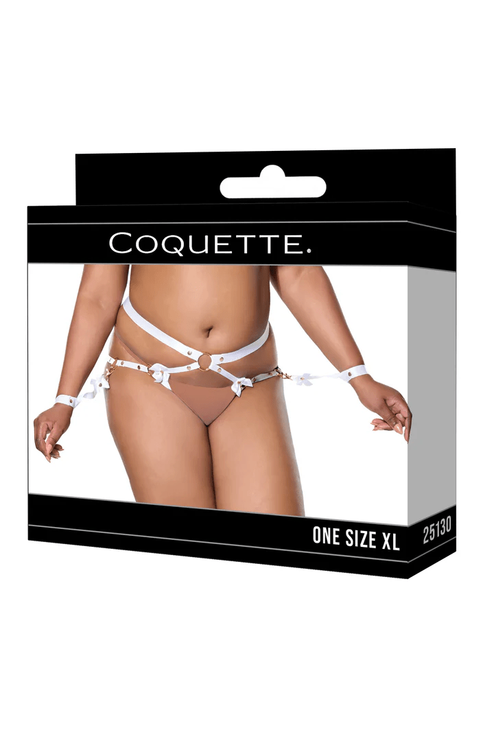 Coquette Harness Coquette Locked In Love Harness & Cuffs Set