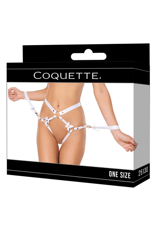 Coquette Harness Coquette Locked In Love Harness & Cuffs Set