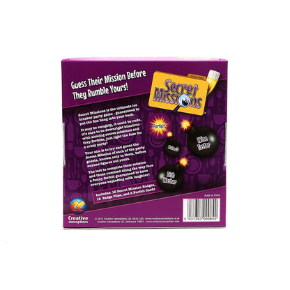 Creative Conceptions Secret Mission Dinner Party Game - XOXTOYS