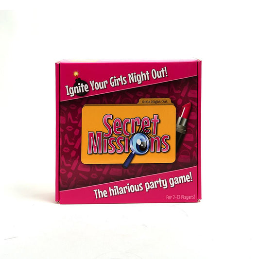 Creative Conceptions Secret Mission Girls Night Out Game - XOXTOYS