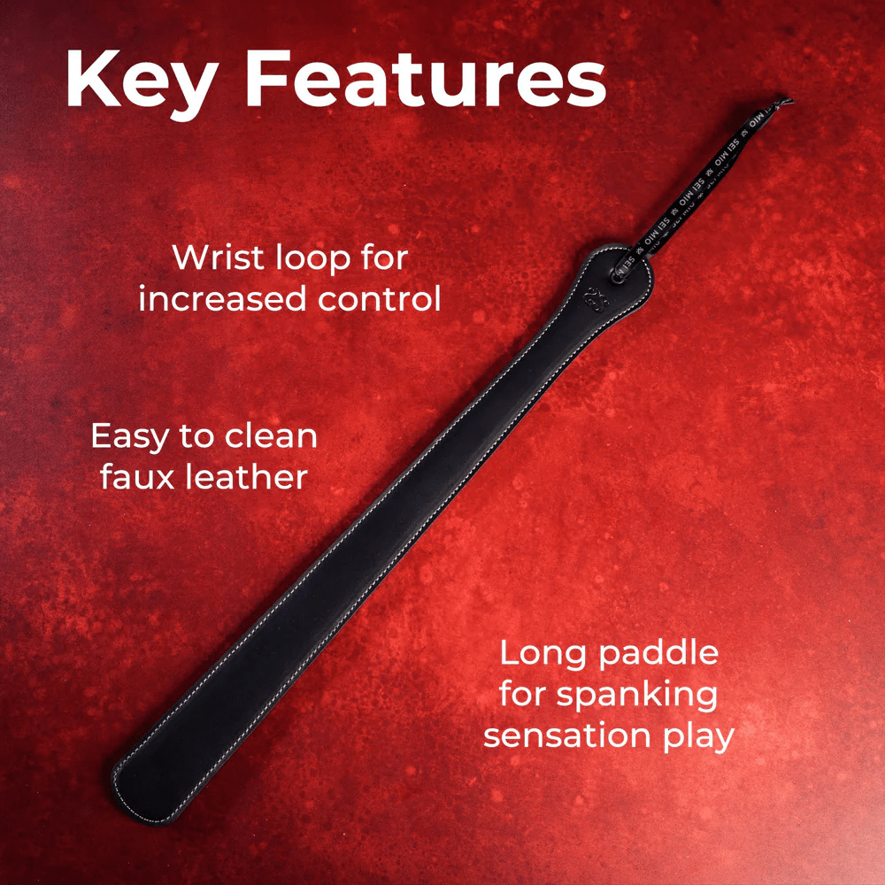 Creative Conceptions BDSM Creative Conceptions Sei Mio Rule My World Flexible High Impact Paddle