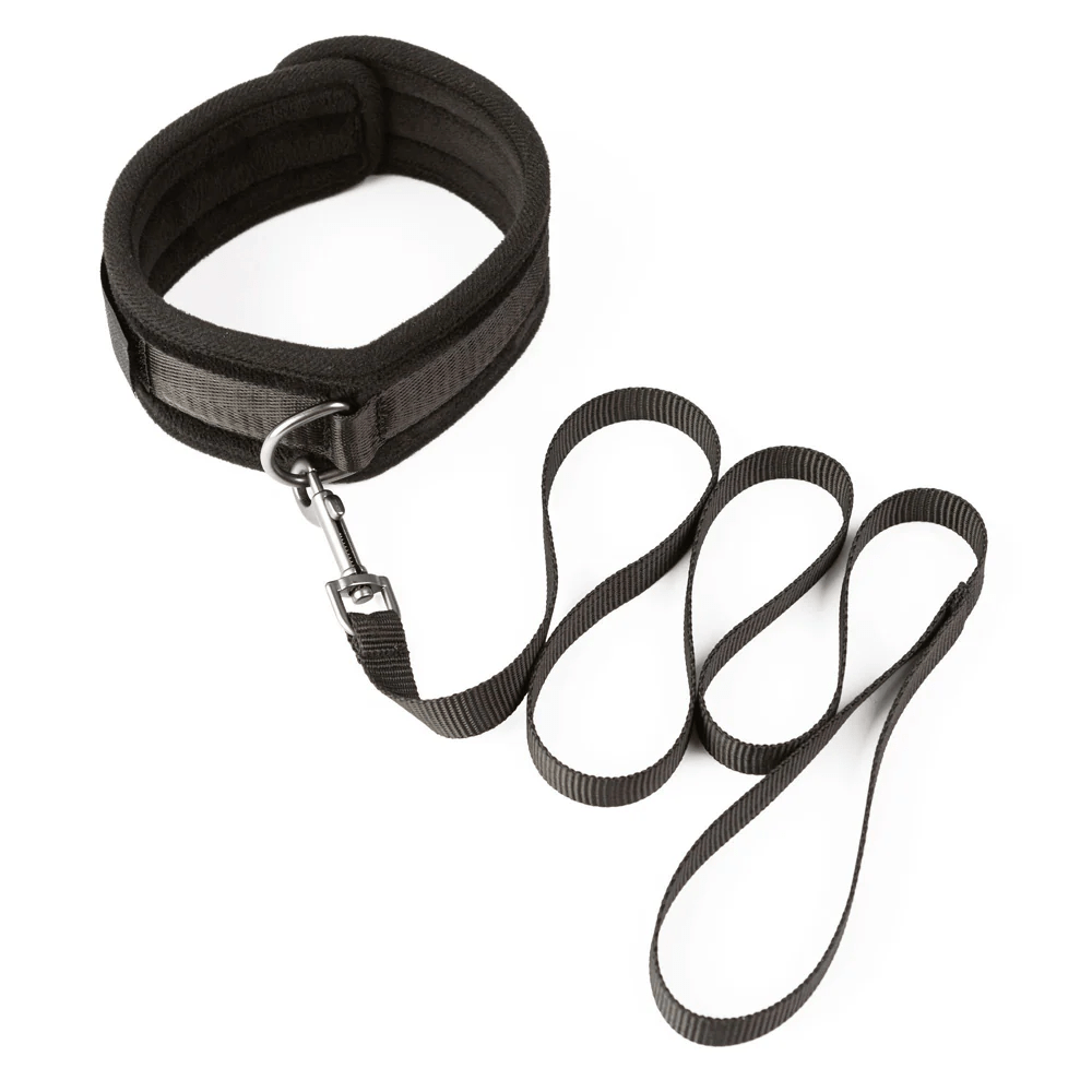 Creative Conceptions BDSM Creative Conceptions Sei Mio Take the Lead Padded Neck Collar and Leash