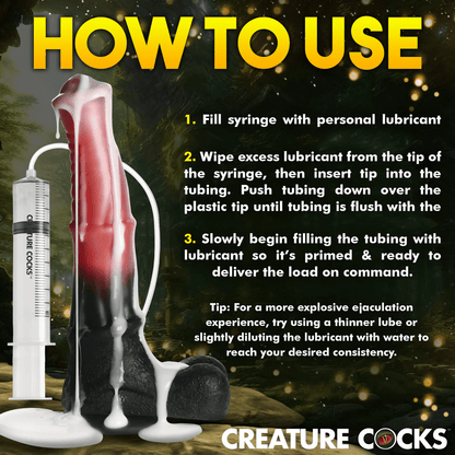 Creature Cocks Dildo Creature Cocks Centaur Explosion Squirting Silicone Dildo
