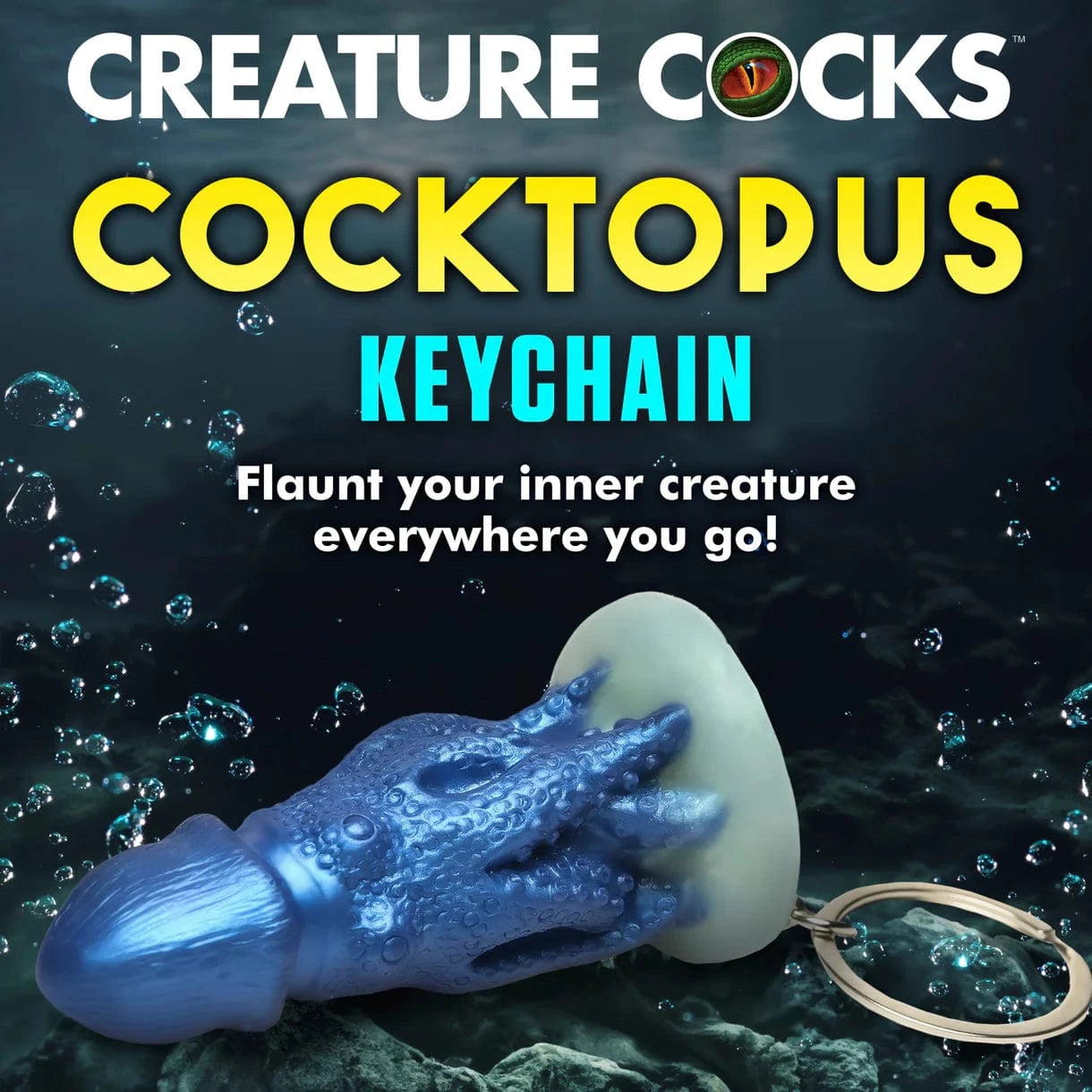Creature Cocks Creature Cocks Cocktopus Keychain