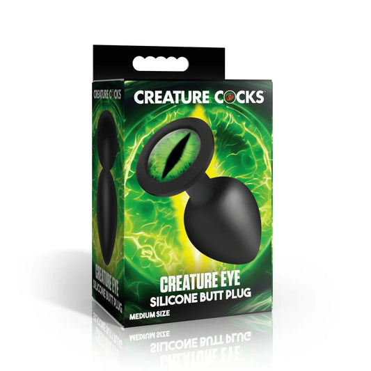 Creature Cocks Creature Cocks Creature Eye Silicone Butt Plug Medium