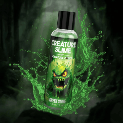 Creature Cocks Water Based Lube 4oz Creature Cocks Creature Slime Green Slime
