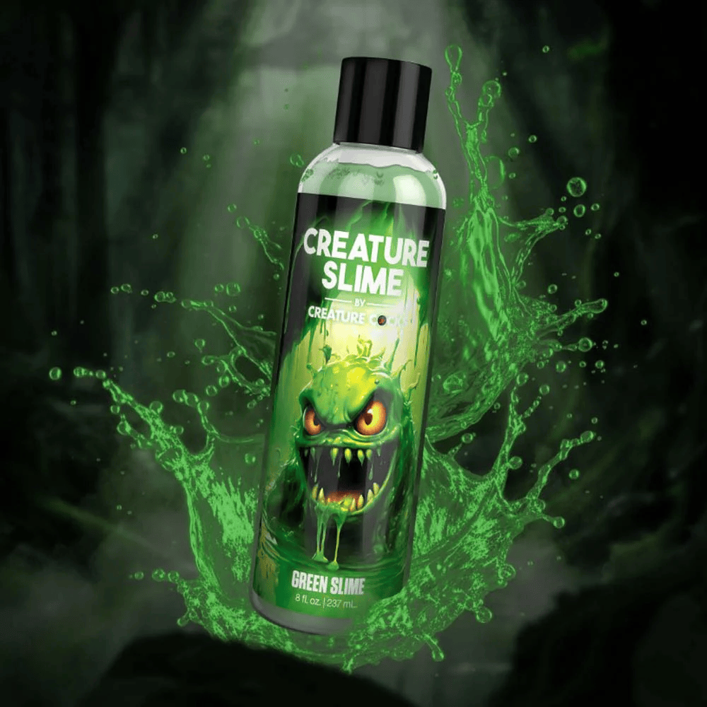 Creature Cocks Water Based Lube 8oz Creature Cocks Creature Slime Green Slime