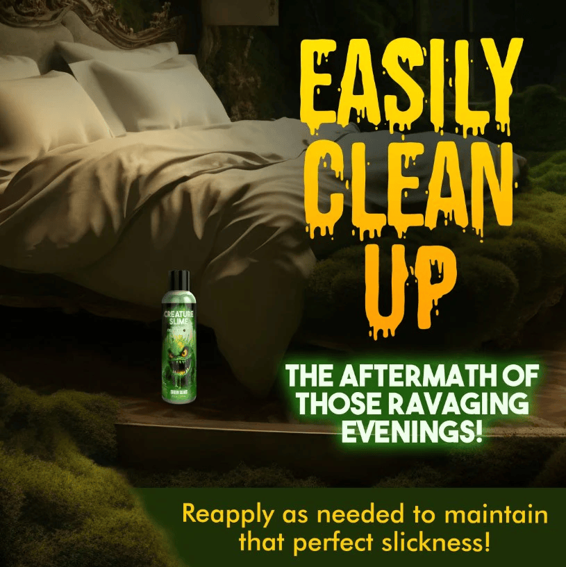 Creature Cocks Water Based Lube Creature Cocks Creature Slime Green Slime