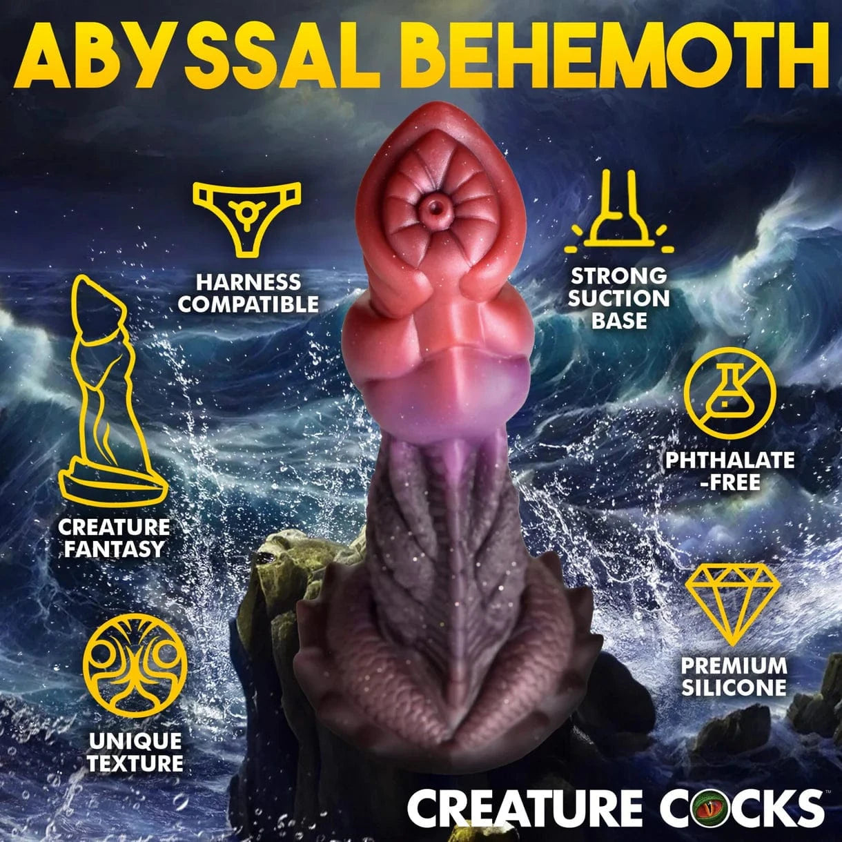 Creature Cocks Creature Cocks Deep Diver Silicone Dildo