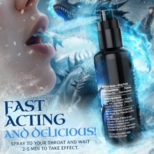 Creature Cocks oral sex spray Creature Cocks Deep Throat Numbing Spray