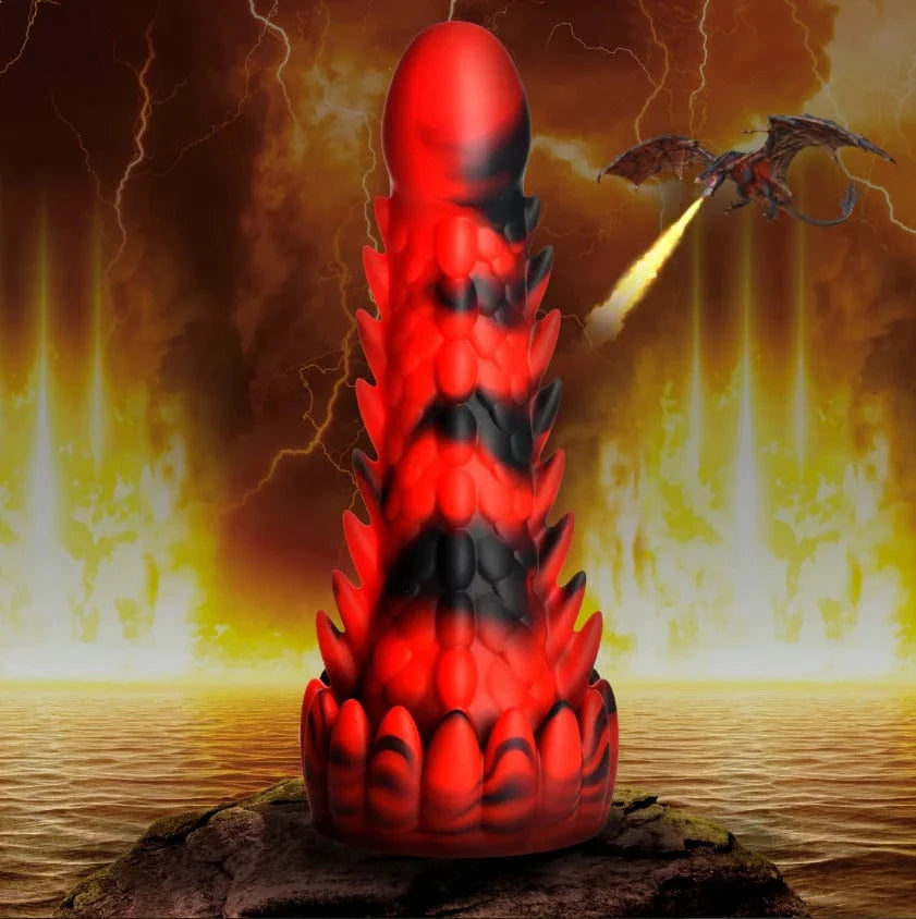 Creature Cocks Creature Cocks Demon Rising Scaly Dragon Dildo