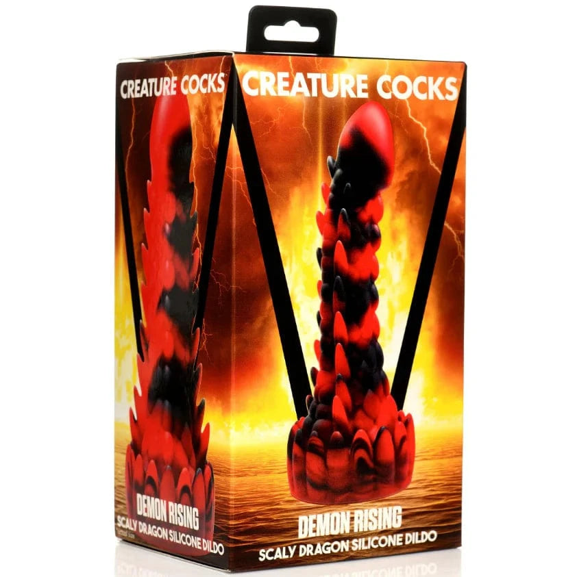 Creature Cocks Creature Cocks Demon Rising Scaly Dragon Dildo