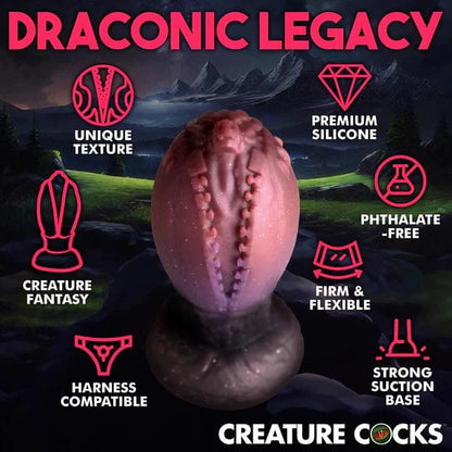 Creature Cocks Creature Cocks Dragon Hatch Silicone Egg