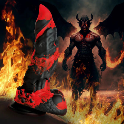 Creature Cocks Creature Cocks Fire Demon Monster Silicone Dildo