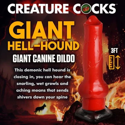 Creature Cocks Creature Cocks Giant Hell-Hound Canine Dildo