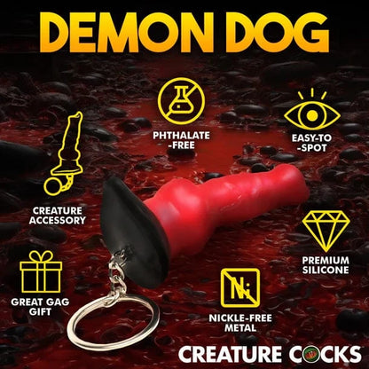 Creature Cocks Creature Cocks Hell Hound Keychain