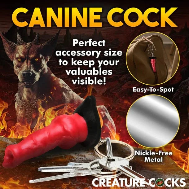 Creature Cocks Creature Cocks Hell Hound Keychain