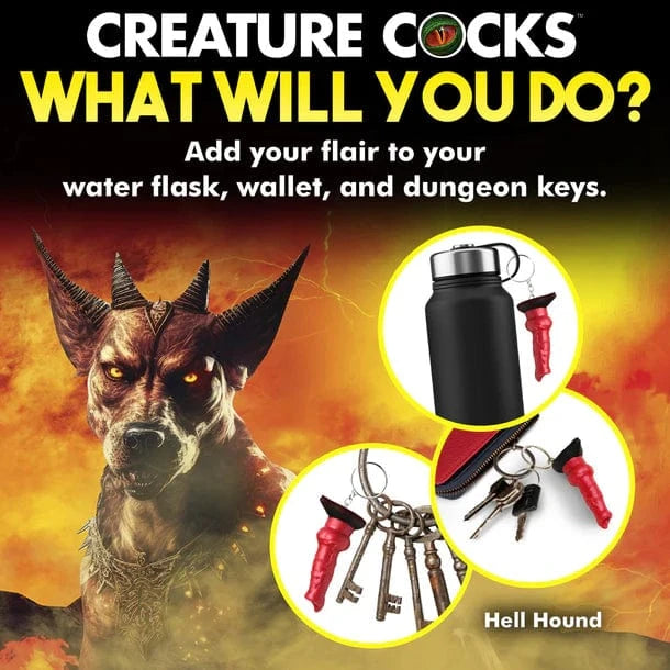 Creature Cocks Creature Cocks Hell Hound Keychain