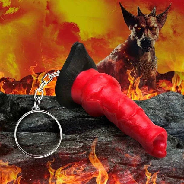Creature Cocks Creature Cocks Hell Hound Keychain