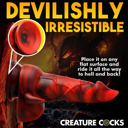 Creature Cocks Creature Cocks Horny Devil Demon Silicone Dildo