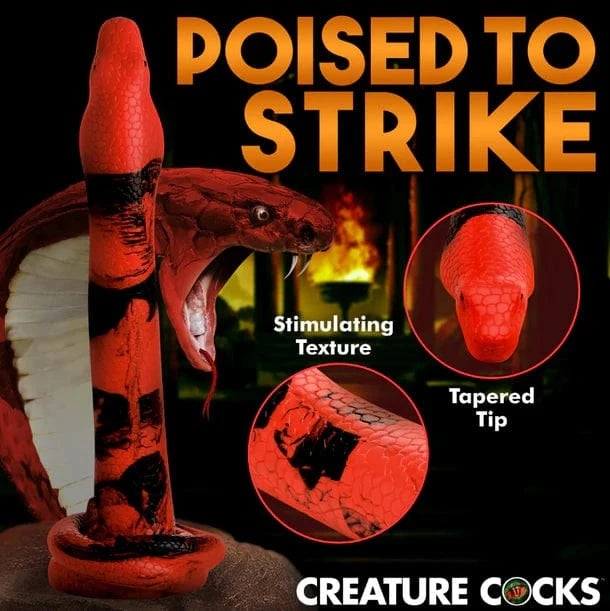 Creature Cocks Creature Cocks King Cobra 14" Long Silicone Dong
