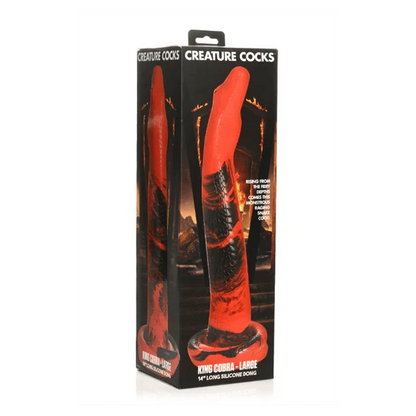 Creature Cocks Creature Cocks King Cobra 14" Long Silicone Dong
