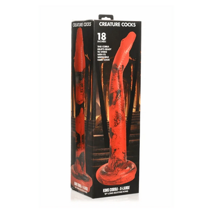 Creature Cocks Creature Cocks King Cobra X-Large 18" Silicone Dong