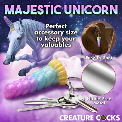 Creature Cocks Creature Cocks Mystique Unicorn Keychain