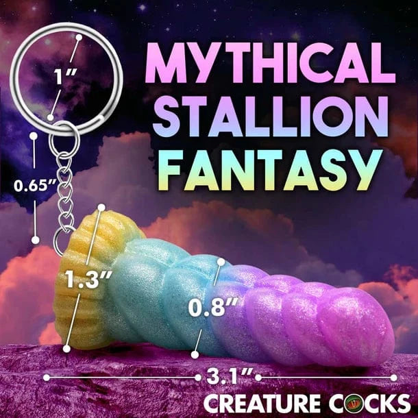 Creature Cocks Creature Cocks Mystique Unicorn Keychain