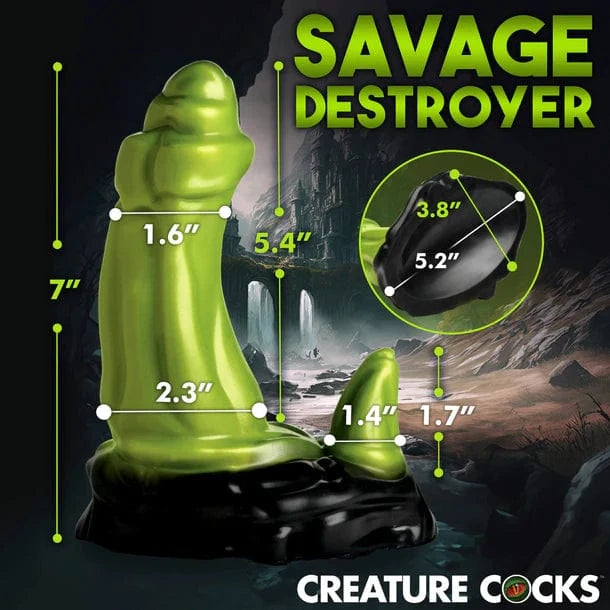 Creature Cocks Creature Cocks Orc Silicone Dildo