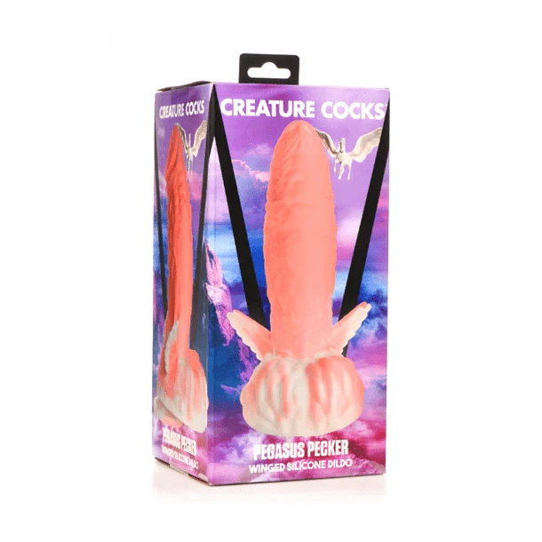 Creature Cocks Creature Cocks Pegasus Pecker Winged Silicone Dildo