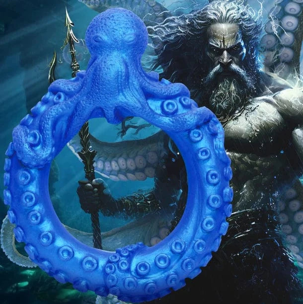 Creature Cocks Creature Cocks Poseidon's Octo-Ring Silicone Cock Ring