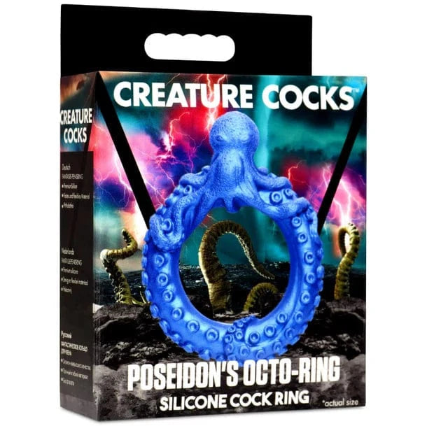 Creature Cocks Creature Cocks Poseidon's Octo-Ring Silicone Cock Ring