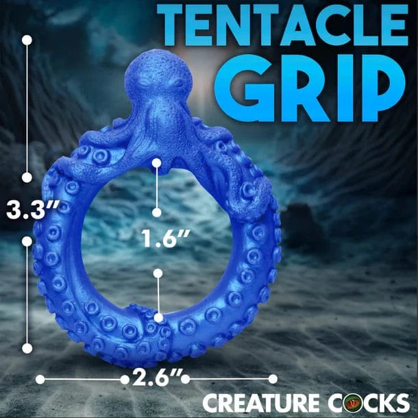 Creature Cocks Creature Cocks Poseidon's Octo-Ring Silicone Cock Ring