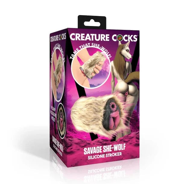 Creature Cocks Creature Cocks Savage She-Wolf Silicone Stroker
