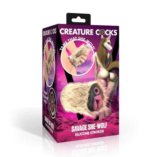 Creature Cocks Creature Cocks Savage She-Wolf Silicone Stroker
