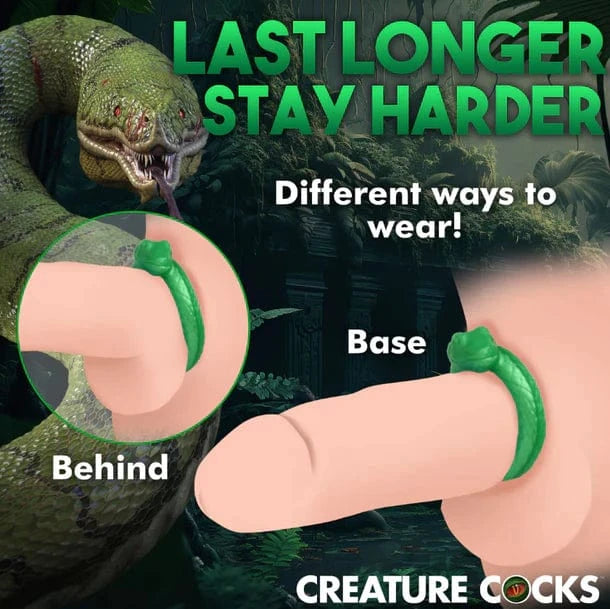 Creature Cocks Creature Cocks Serpentine Silicone Cock Ring