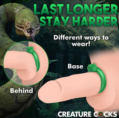 Creature Cocks Creature Cocks Serpentine Silicone Cock Ring